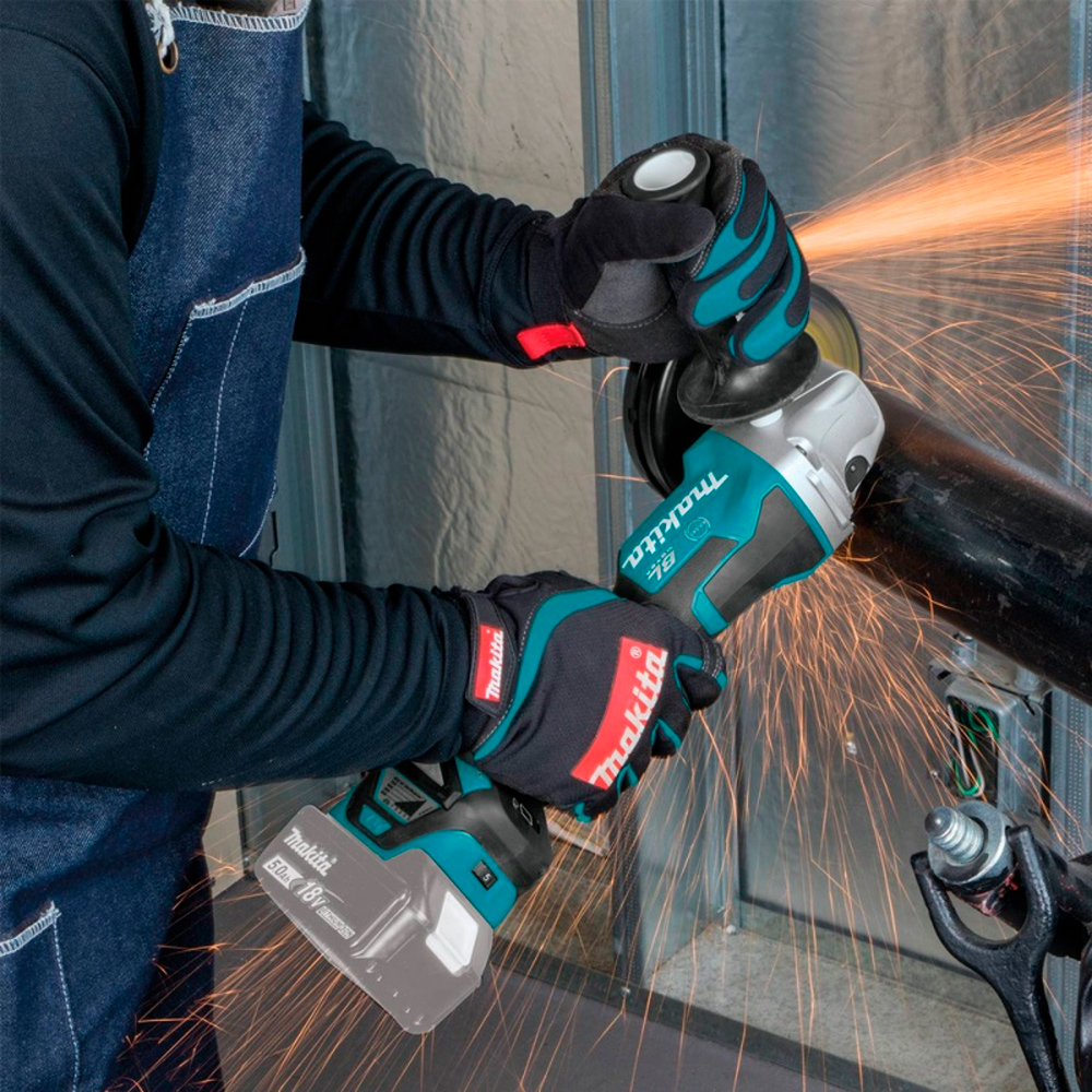 AMOLADORA MAKITA DGA518Z 5' 18V LXT BL (BARETOOL) - 6