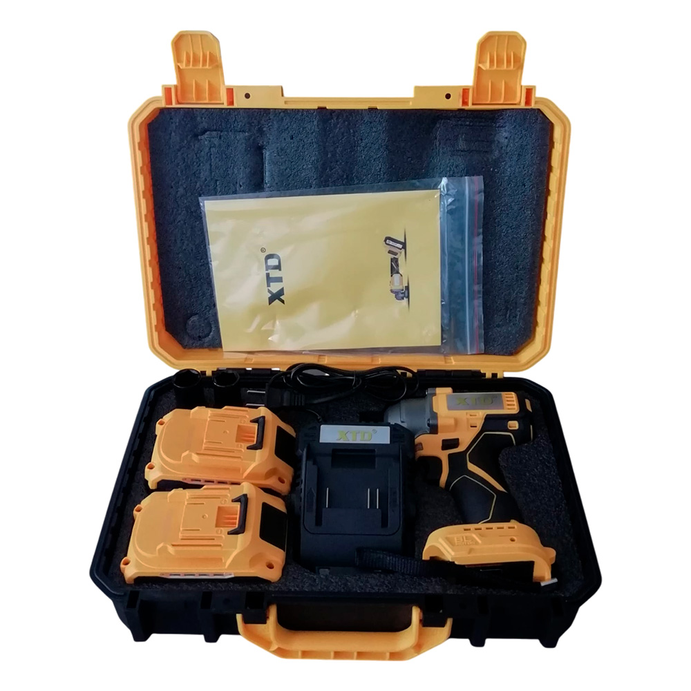 LLAVE DE IMPACTO XTD 1/2 21V 350NM 2 BATERÍAS 4AH + MALETÍN - 3