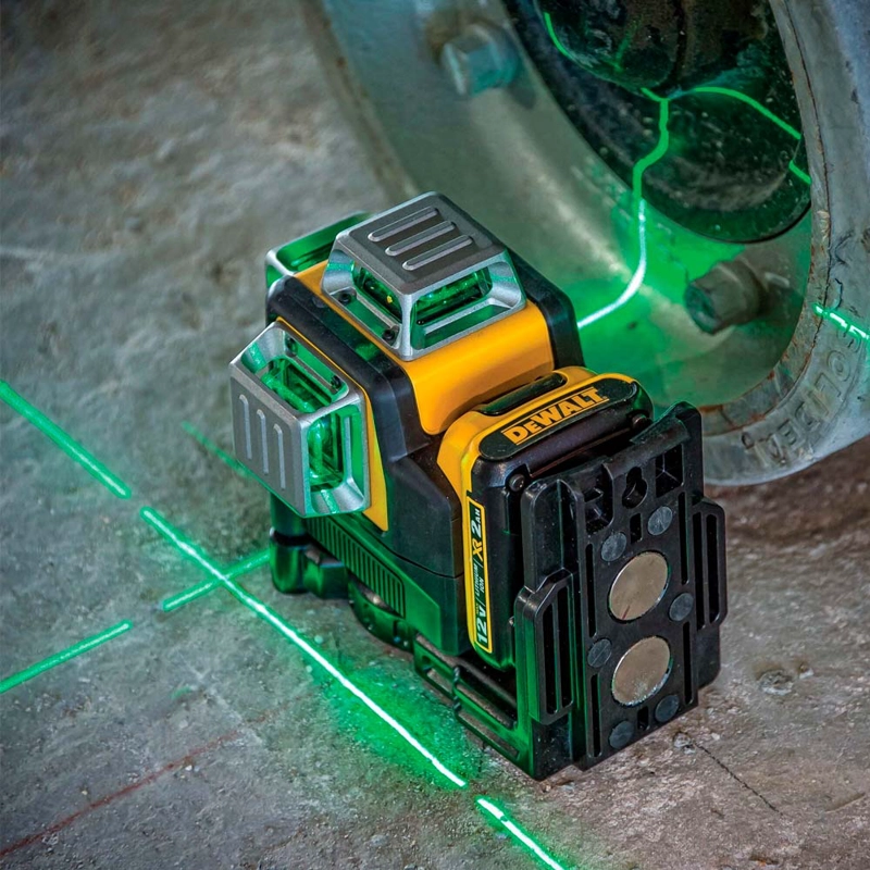NIVEL LASER 360° VERDE 12V 30 METROS DEWALT DCE089D1G-QW - 4
