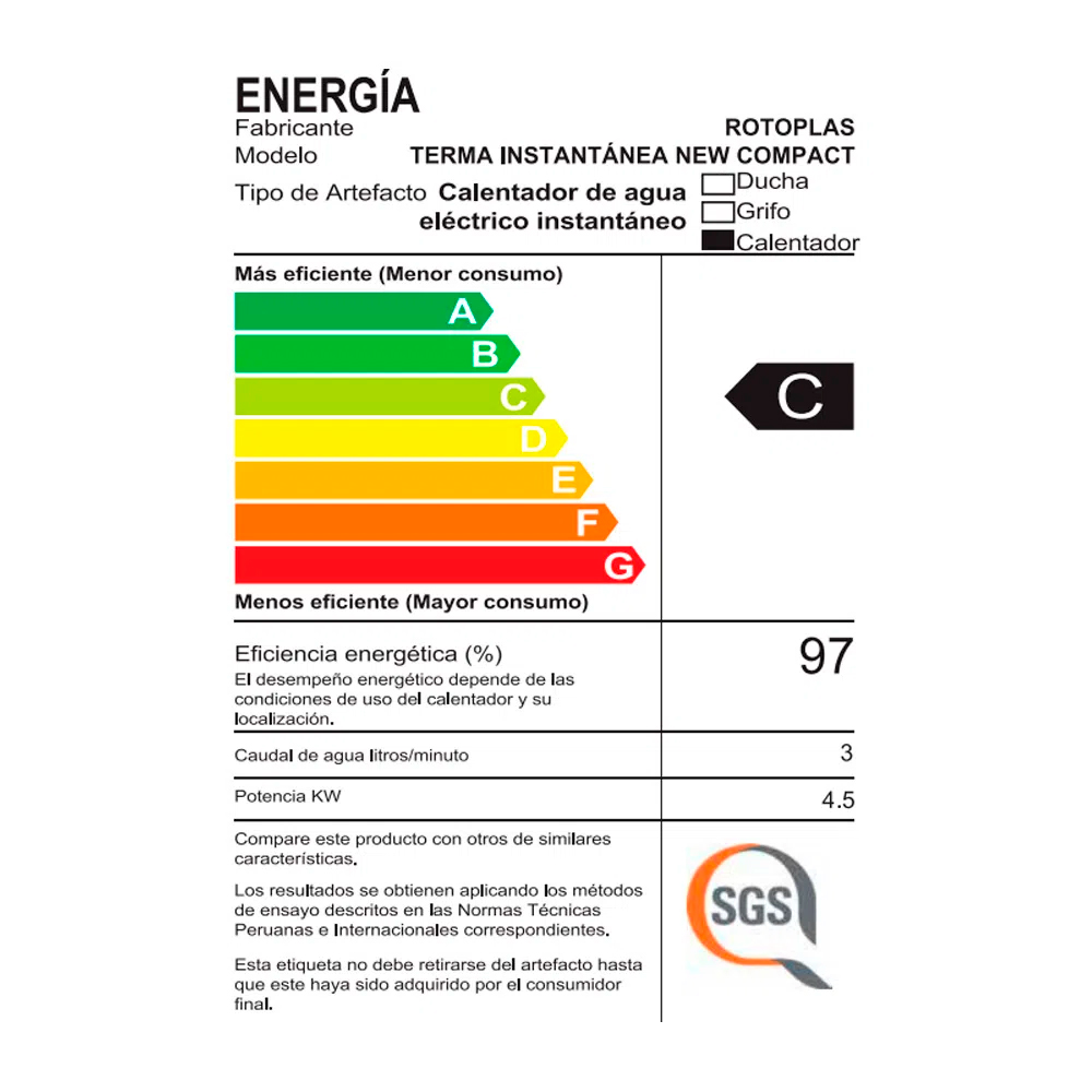 TERMA INSTANTÁNEA ROTOPLAS NEW COMPACT - 4