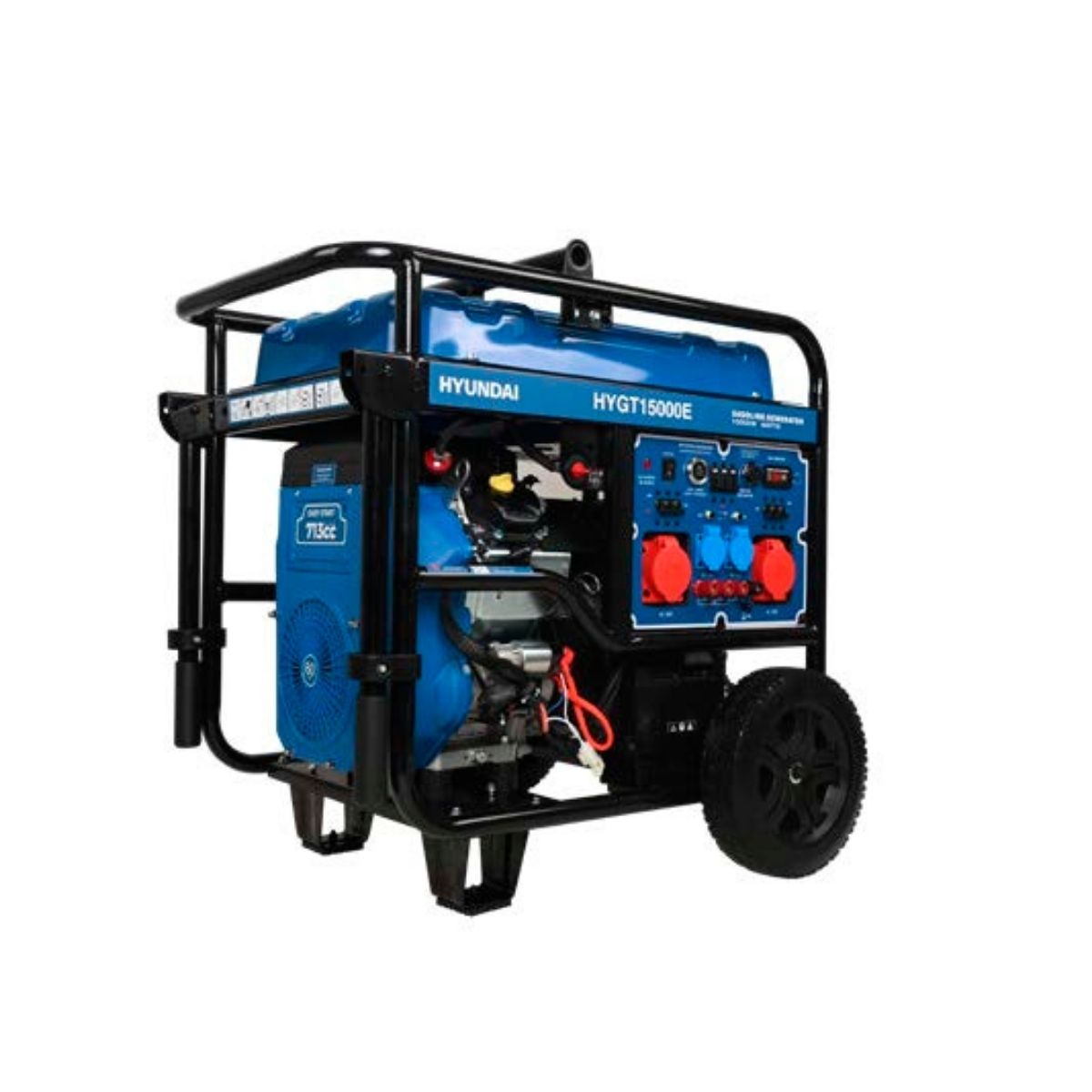 GENERADOR GASOLINERO HYUNDAI HYGT15000E 20 HP 9 KW TRIFÁSICO - 2