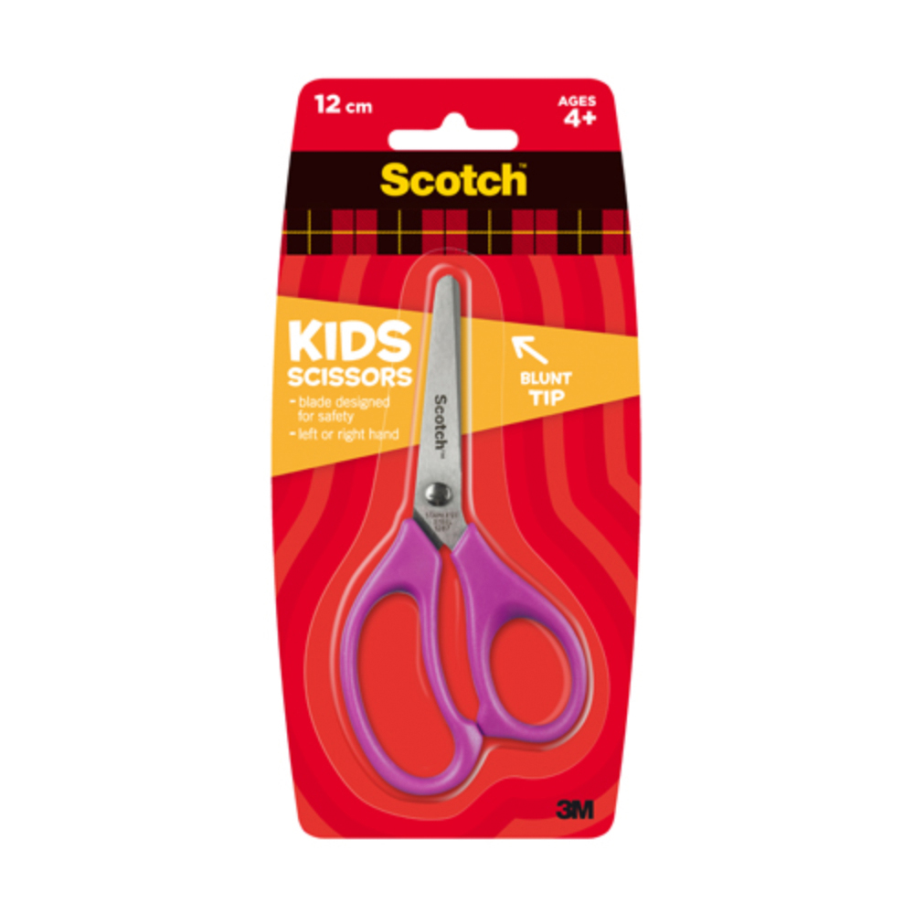 TIJERA SCOTCH KIDS 4.9'' ROSADO - 1