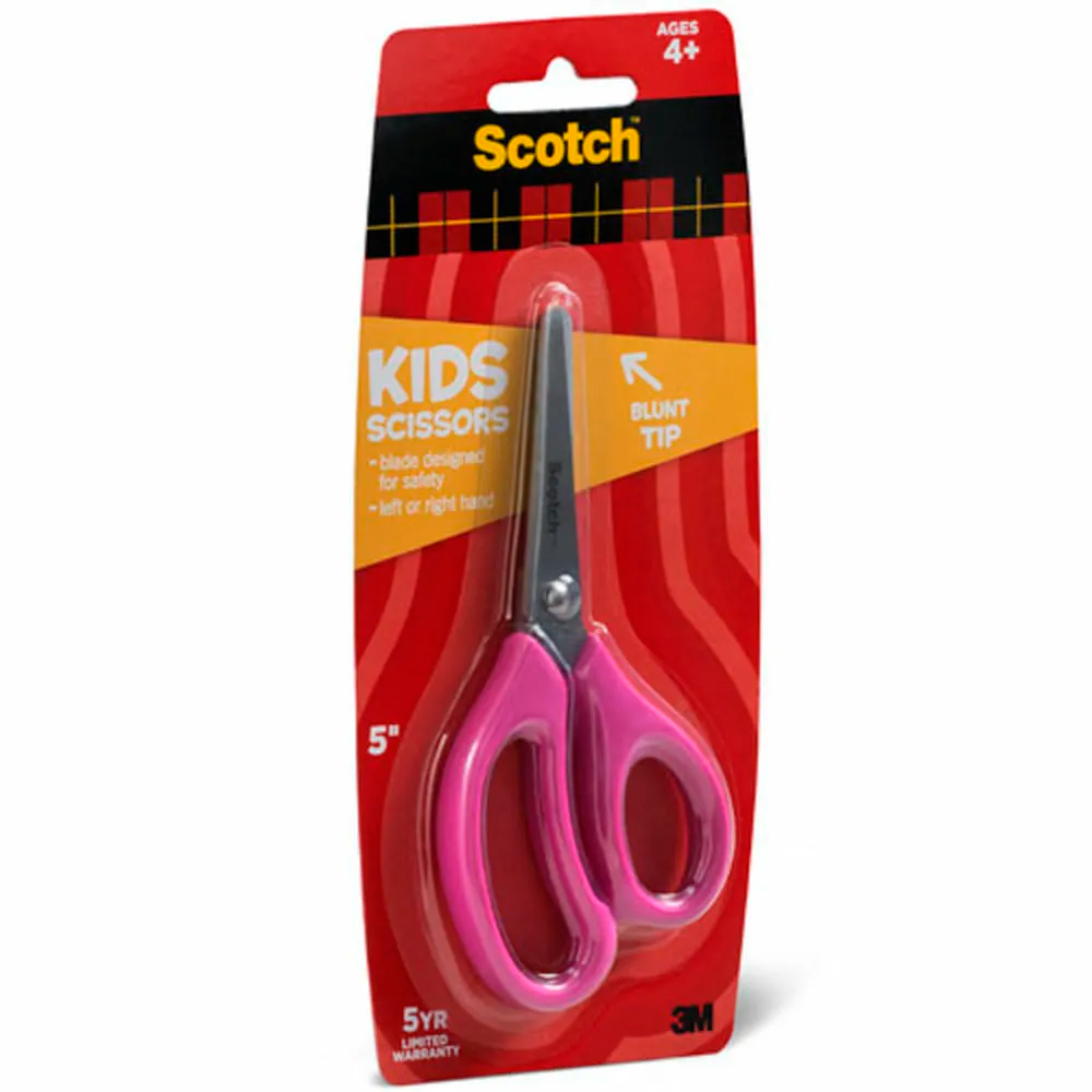 TIJERA SCOTCH KIDS 4.9'' ROSADO - 2