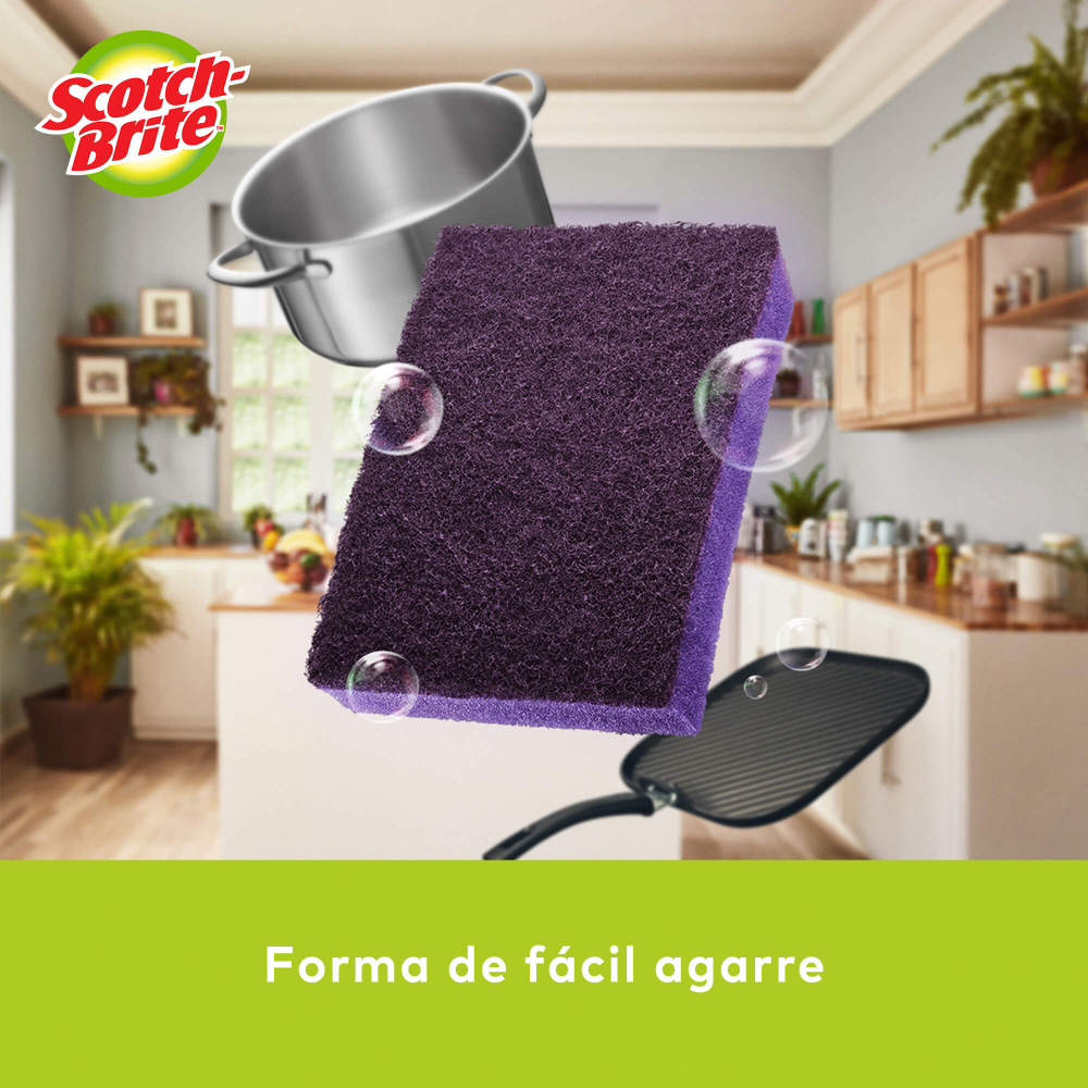 PACK X3 ESPONJA SCOTCH BRITE EXTREMA X3 - 3