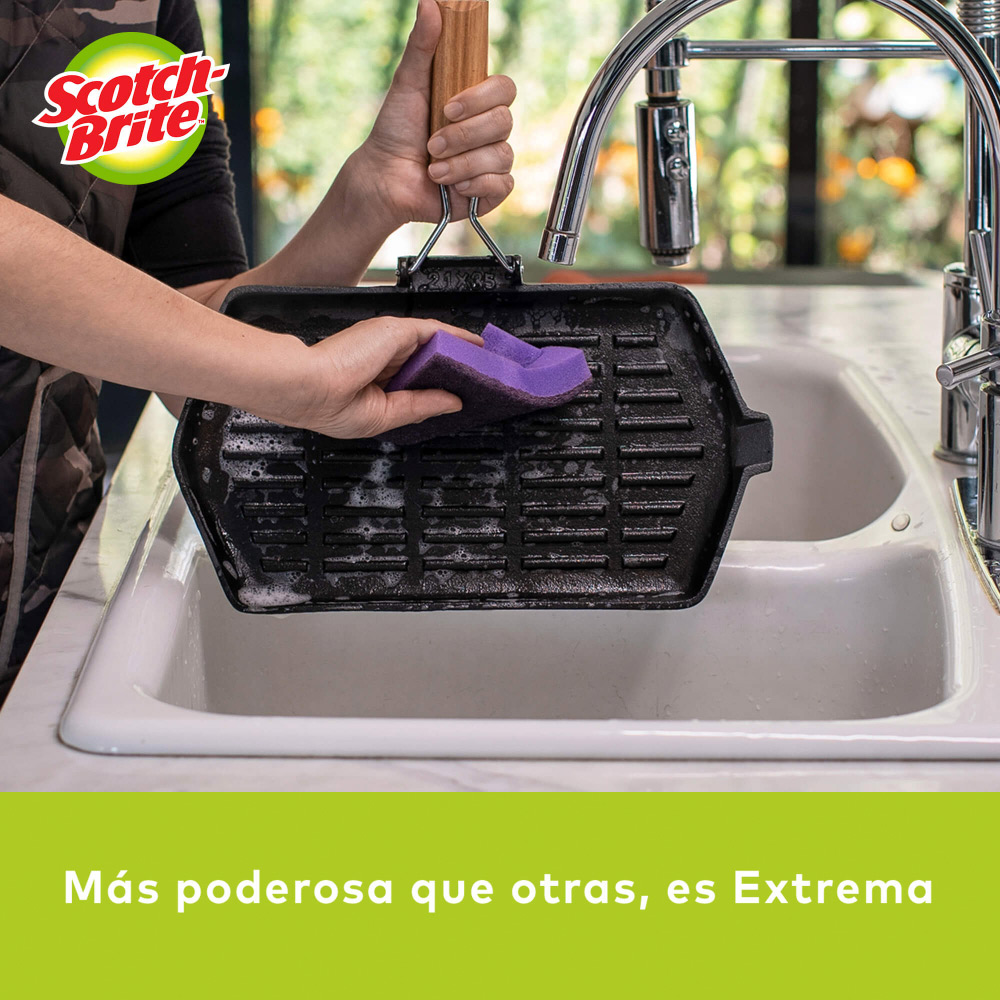 PACK X3 ESPONJA SCOTCH BRITE EXTREMA X3 - 4