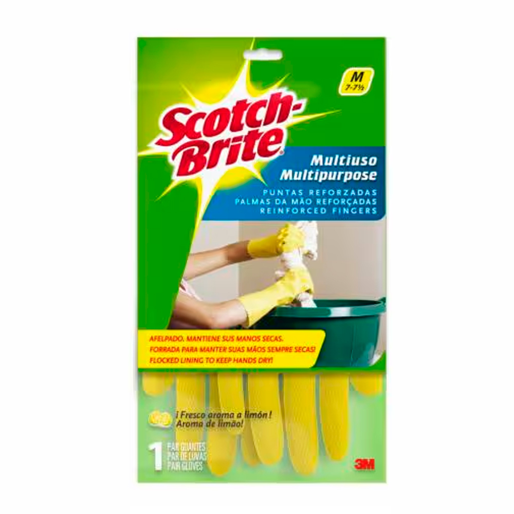 GUANTES SCOTCH BRITE MULTIUSO TALLA M - 2