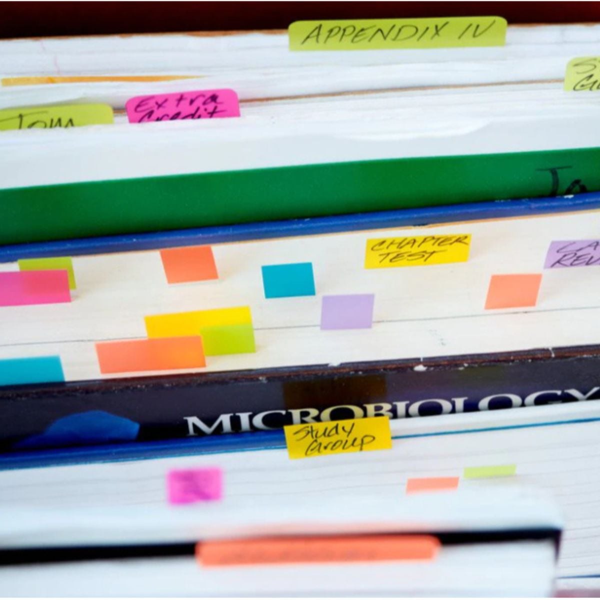 PACK X3 BANDERITAS POST IT COLORES CLASICOS X4 - 2