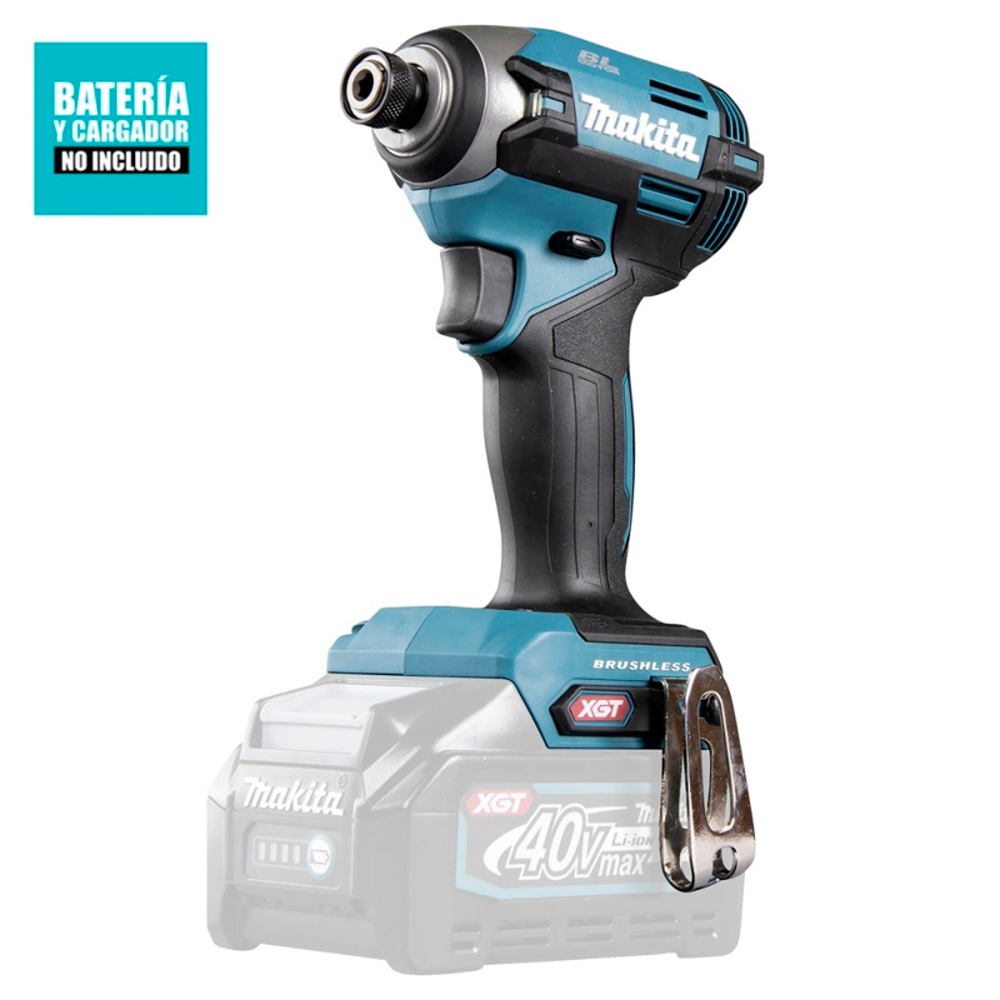 ATORNILLADOR IMPACTO MAKITA BL 40V 210NM TD003GZ SIN BATERÍA - 2