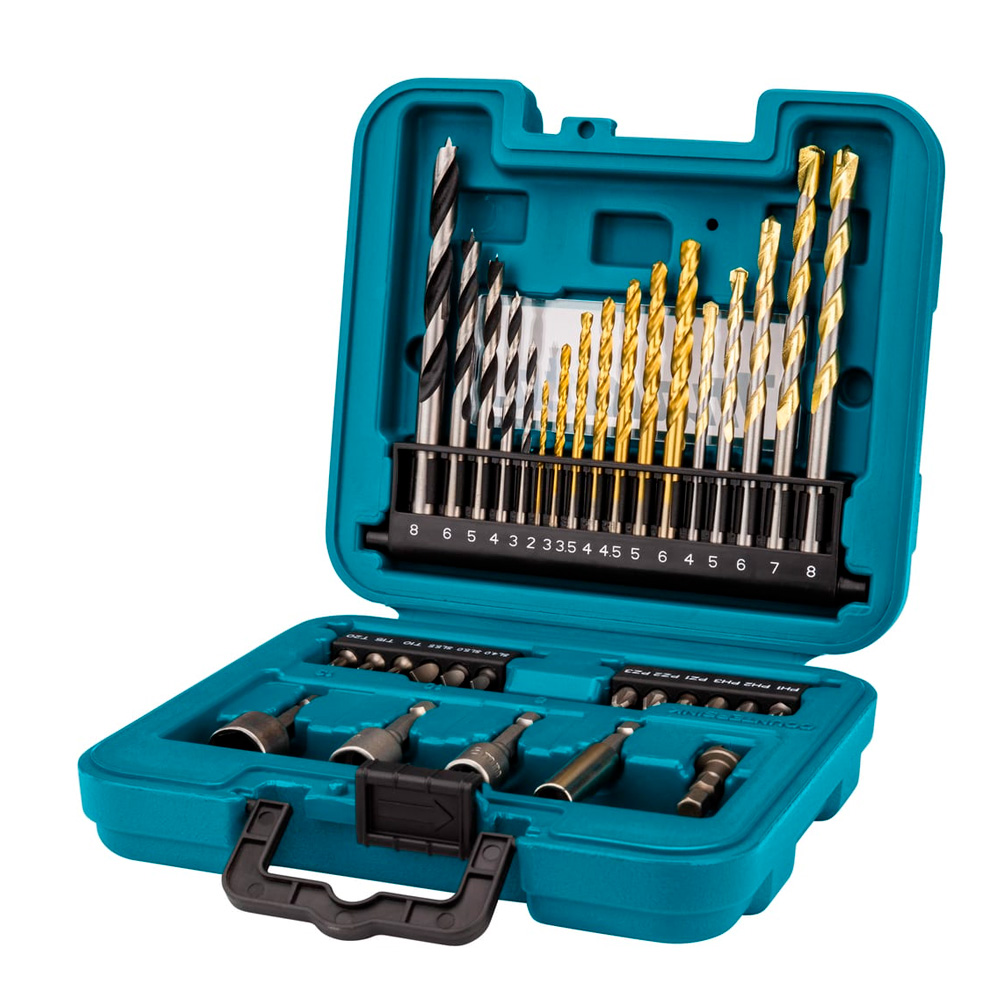 TALADRO PERCUTOR MAKITA 1/2' DHP487SF 18V BRUSHLESS + BROCAS - 4