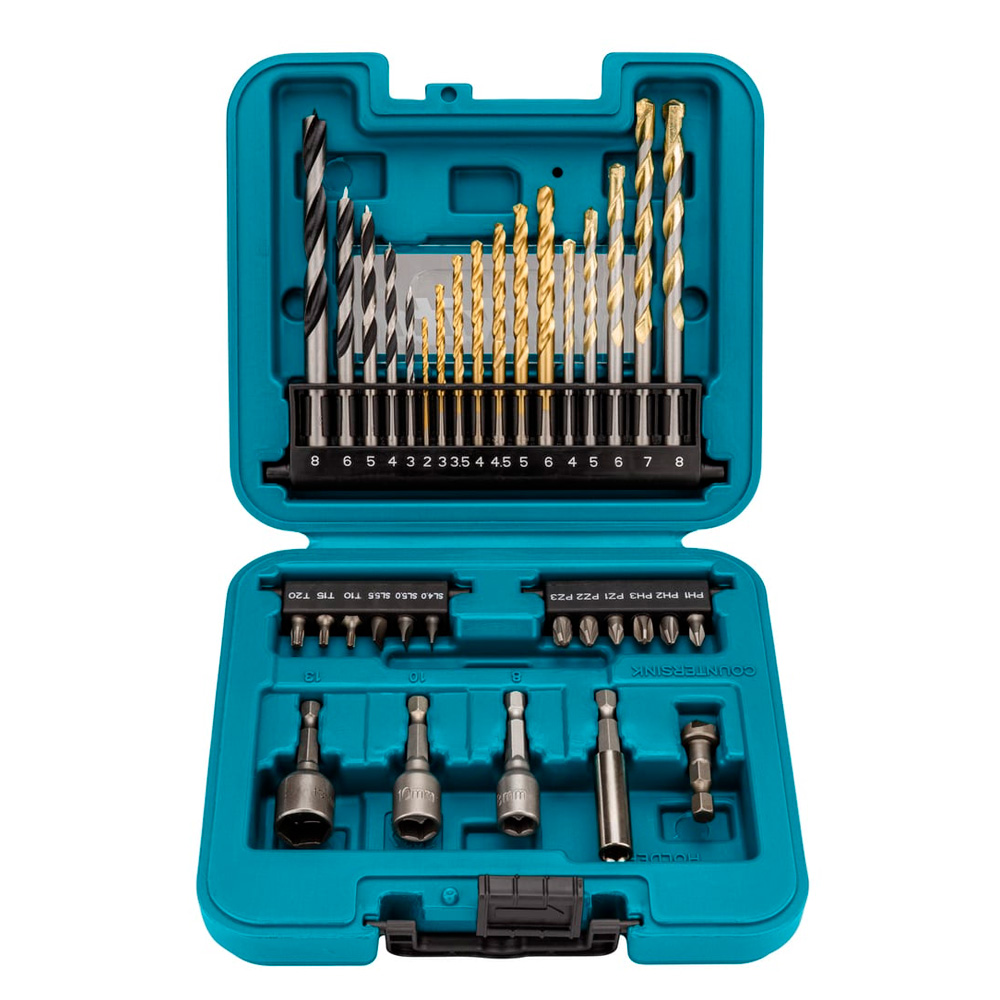 TALADRO PERCUTOR MAKITA 1/2' DHP487SF 18V BRUSHLESS + BROCAS - 5
