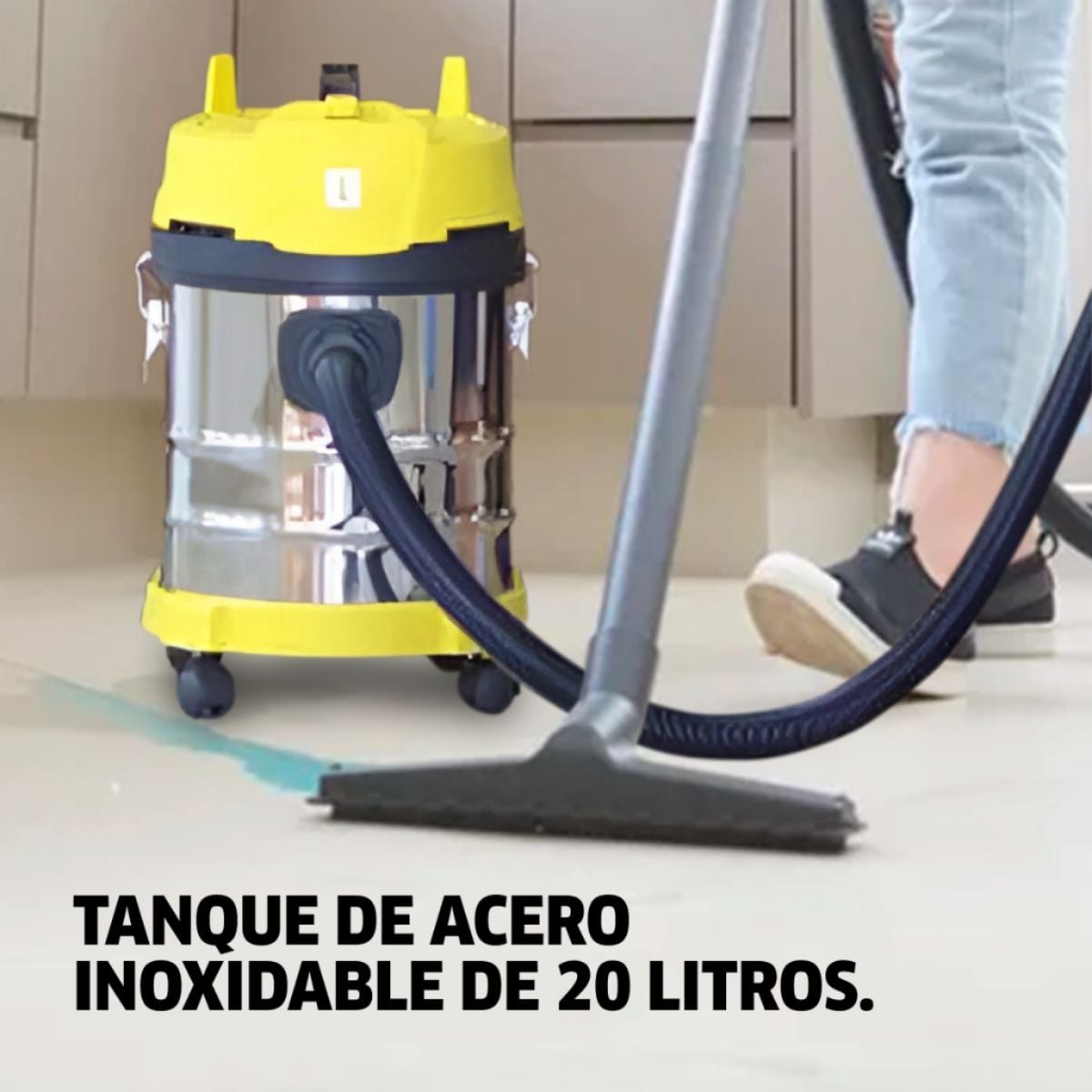 ASPIRADOR EN SECO Y HÚMEDO 20 L KARCHER NT 20/1 - 7