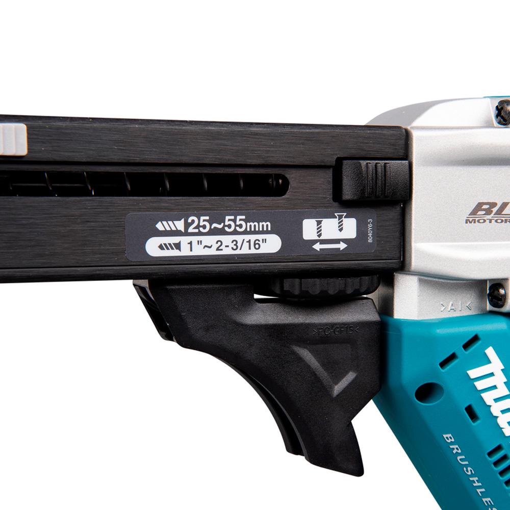 ATORNILLADOR DRYWALL MAKITA 1/4' 18V DFR551Z SIN BATERÍA - 6