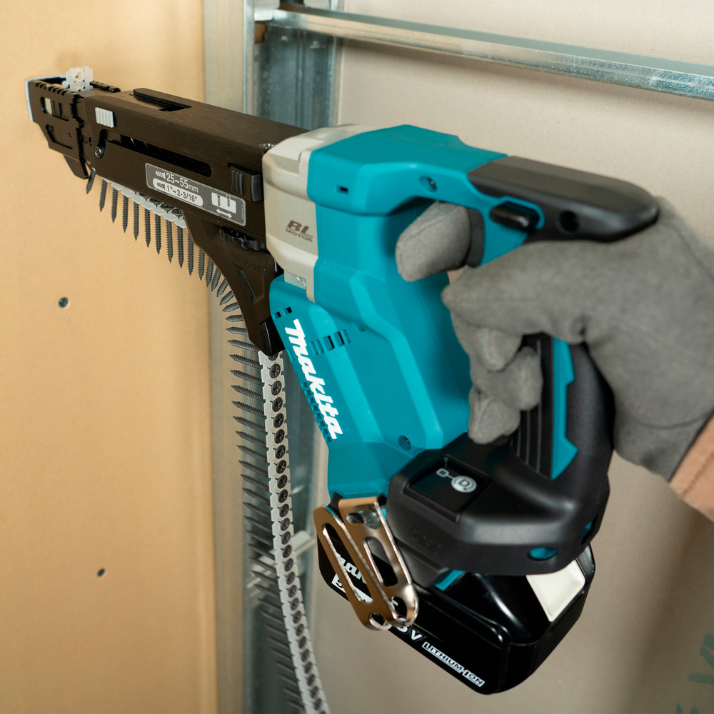 ATORNILLADOR DRYWALL MAKITA 1/4' 18V DFR551Z SIN BATERÍA - 7