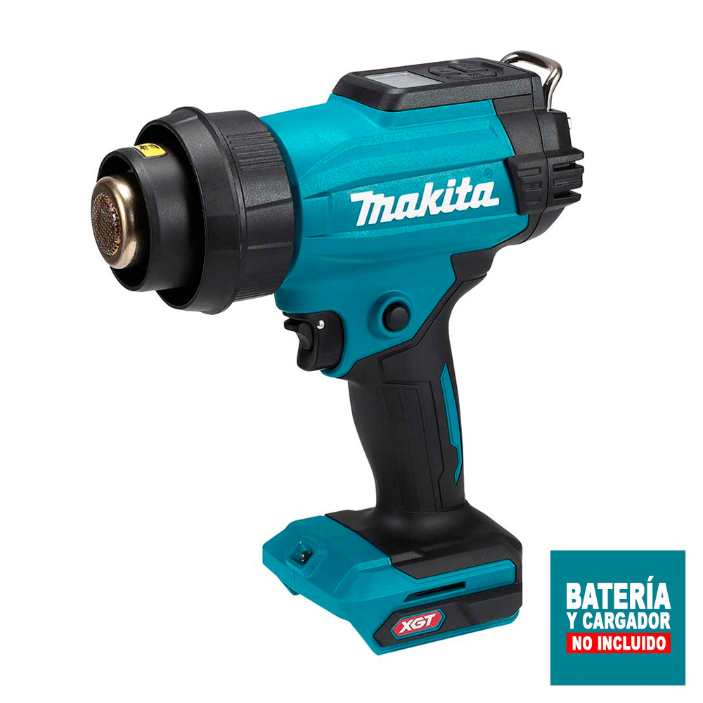 PISTOLA DE CALOR MAKITA 40V 600° 4 TEMPERATURAS HG001GZ - 1