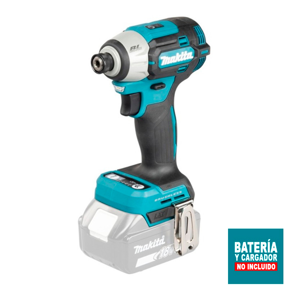 ATORNILLADOR DE IMPACTO MAKITA 18V DTD201Z SIN BATERÍAS - 1
