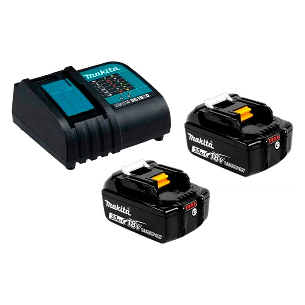 KIT MAKITA TALADRO DHP485 + IMPACTO DTD153Z 18V + 2 BATERÍAS - 3