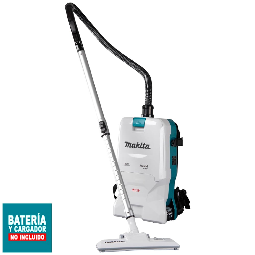 ASPIRADORA TIPO MOCHILA MAKITA 40V 6L VC011GZ SIN BAT Y CARG - 1
