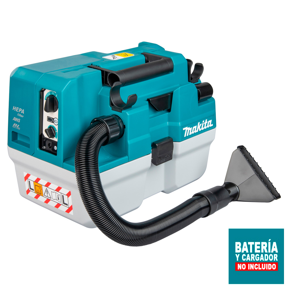 ASPIRARADORA SOPLADORA TIPO MALETA MAKITA 40V VC013GLZ SIN BATERÍA - 1