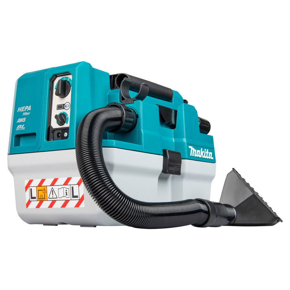 ASPIRARADORA SOPLADORA TIPO MALETA MAKITA 40V VC013GLZ SIN BATERÍA - 4