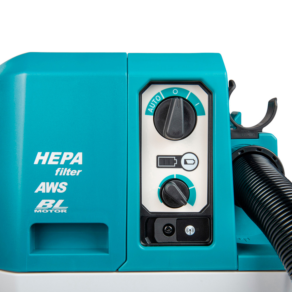ASPIRARADORA SOPLADORA TIPO MALETA MAKITA 40V VC013GLZ SIN BATERÍA - 6