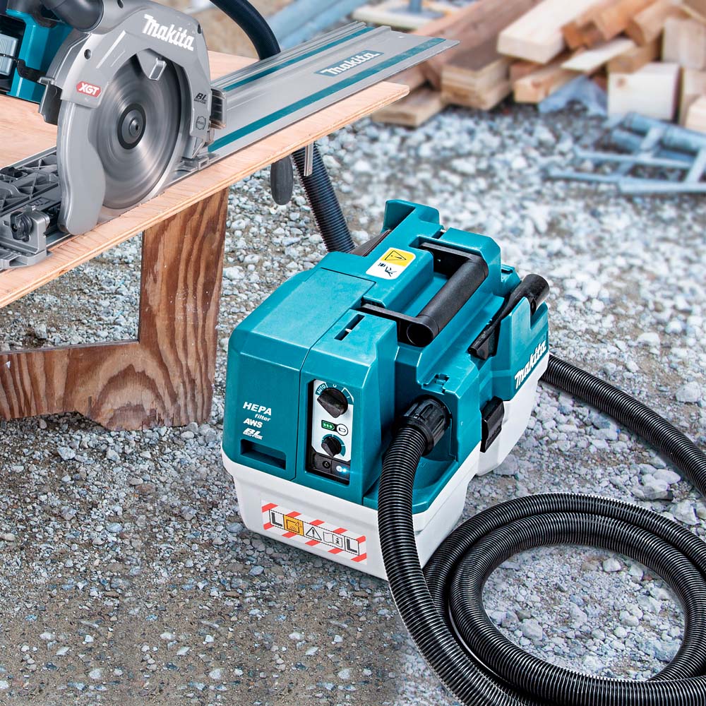 ASPIRARADORA SOPLADORA TIPO MALETA MAKITA 40V VC013GLZ SIN BATERÍA - 7