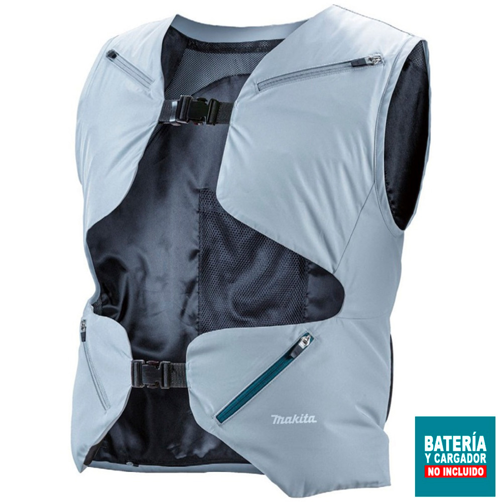 CHALECO VENTILA. MAKITA 12V-18V TALLA S-L DFV214A01 SIN BAT. - 1