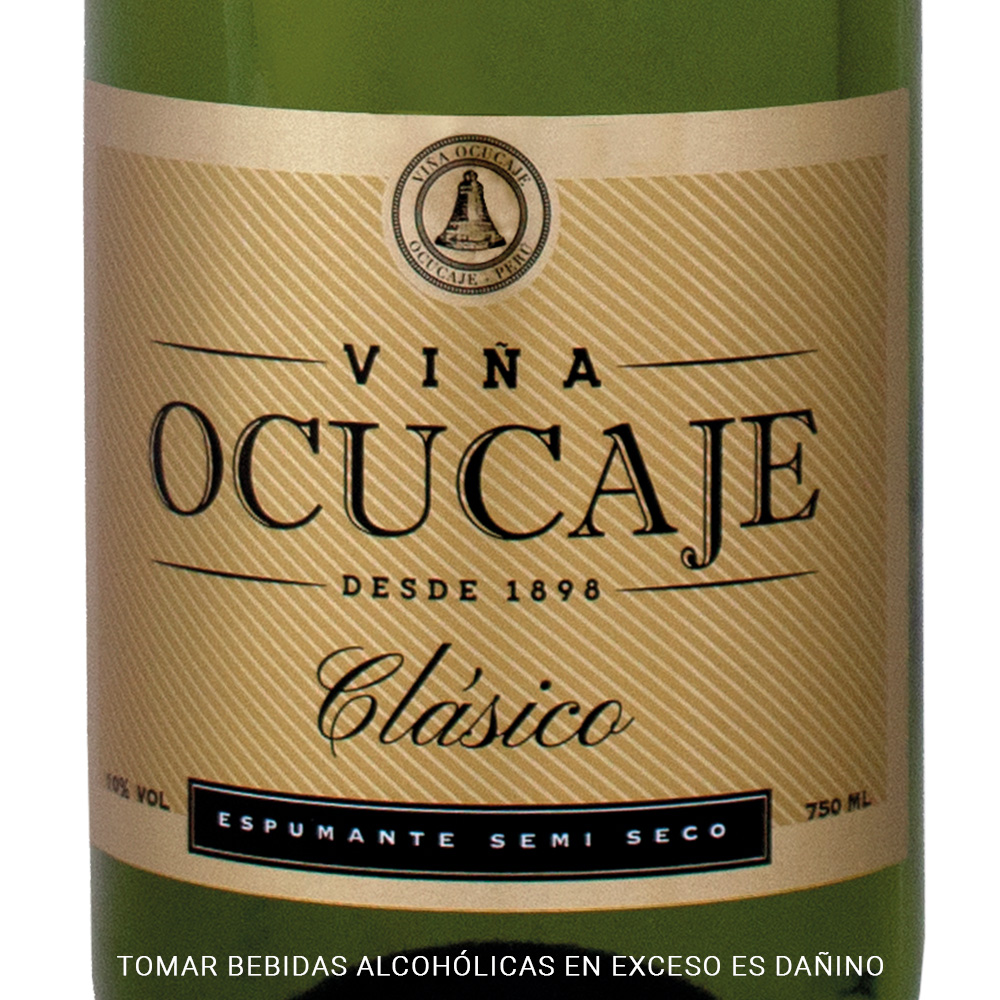 VINO CLÁSICO ESPUMANTE OCUCAJE 750 ML - 2