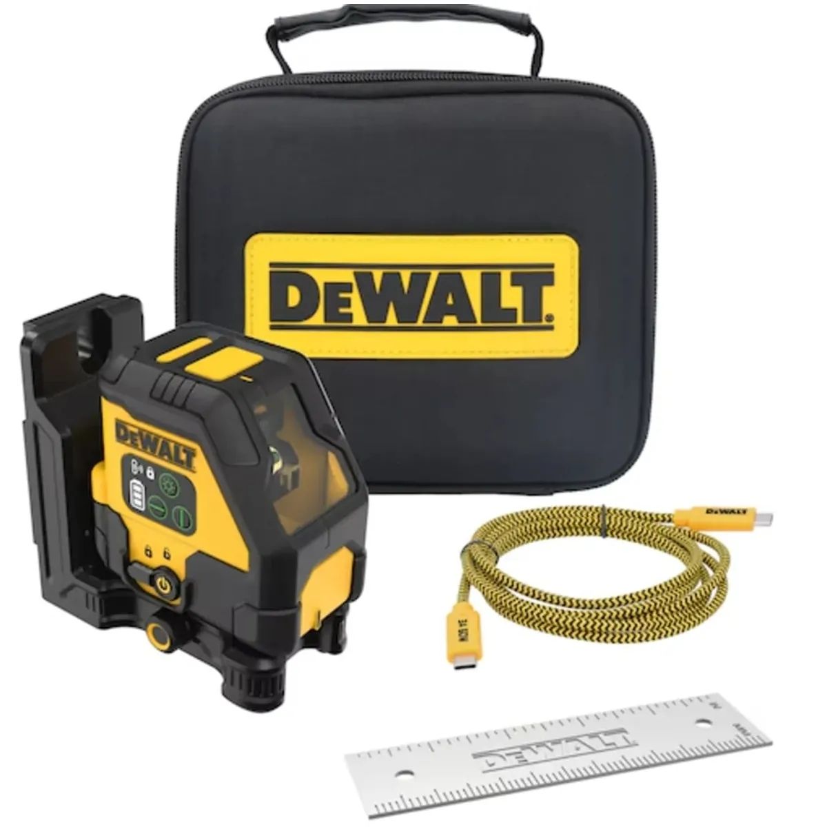 NIVEL LÁSER LÍNEAS CRUZADAS AUTONIVELANTE DEWALT DCLE14201GB - 1