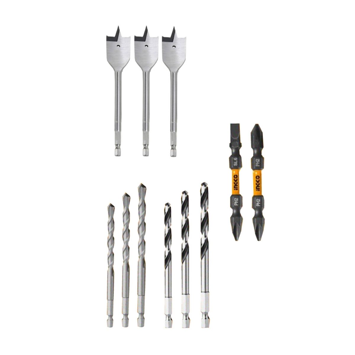 TALADRO ATORNILLADOR PERCUTOR INGCO 20V 86NM BRUSHLESS + 2 BATERÍAS 4AH CIDLI208682 - 2