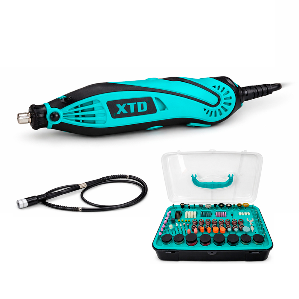 JUEGO DE PULIDORA ELECTRICA + ACCESORIOS XTD - 1