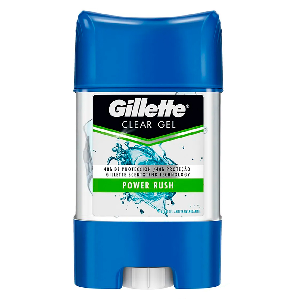 DESODORANTE GILLETTE POWER RUSH - GEL 82 G - 1