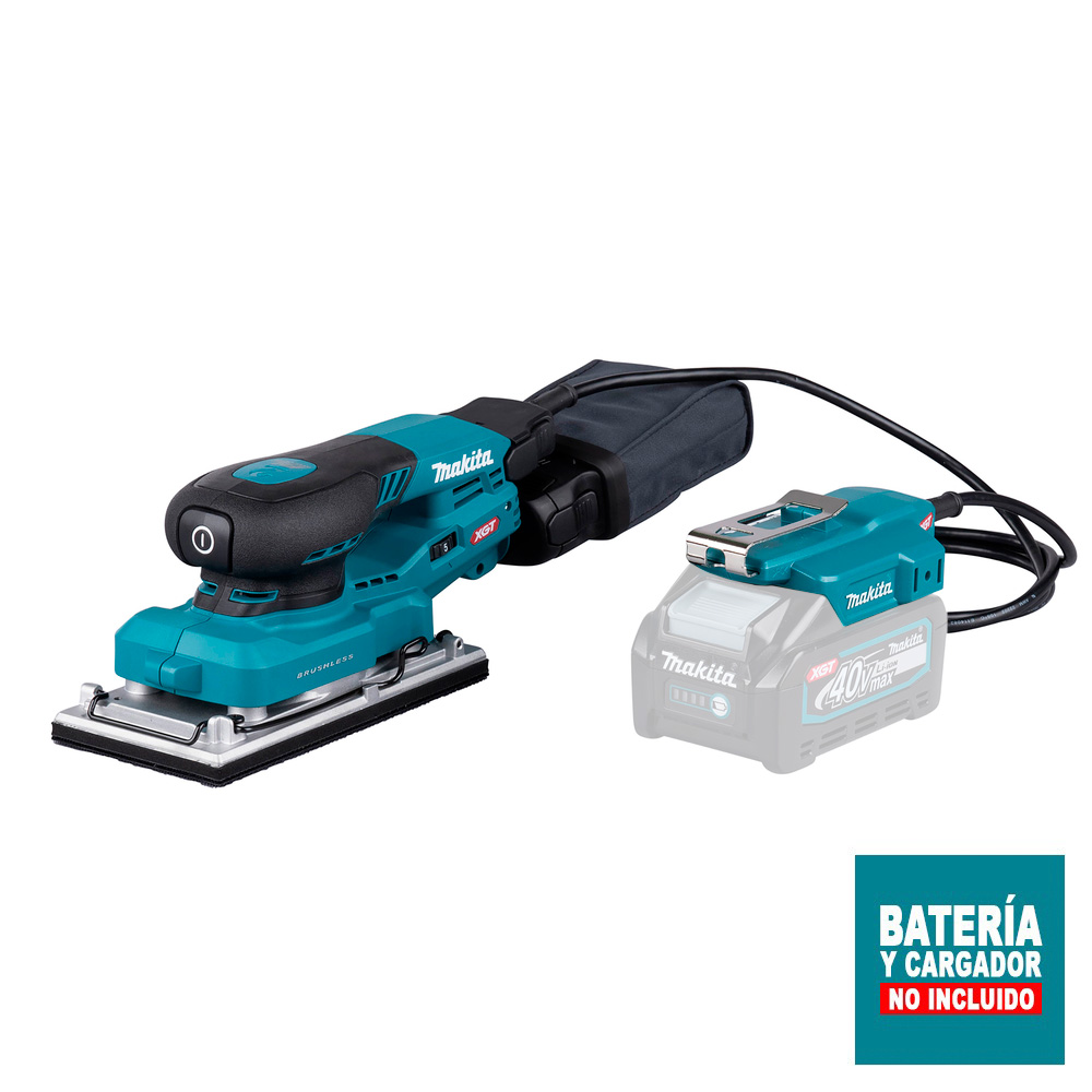 LIJADORA ORBITAL MAKITA 40V 1/3' 12000 RPM SIN BAT BO007CGZ - 1