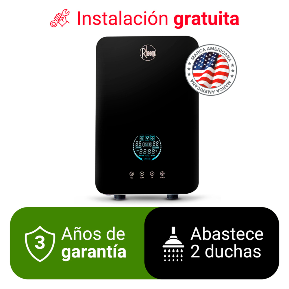 RAPIDUCHA ELÉCTRICA RHEEM PERFORMANCE 8.8KW DIGITAL - 2