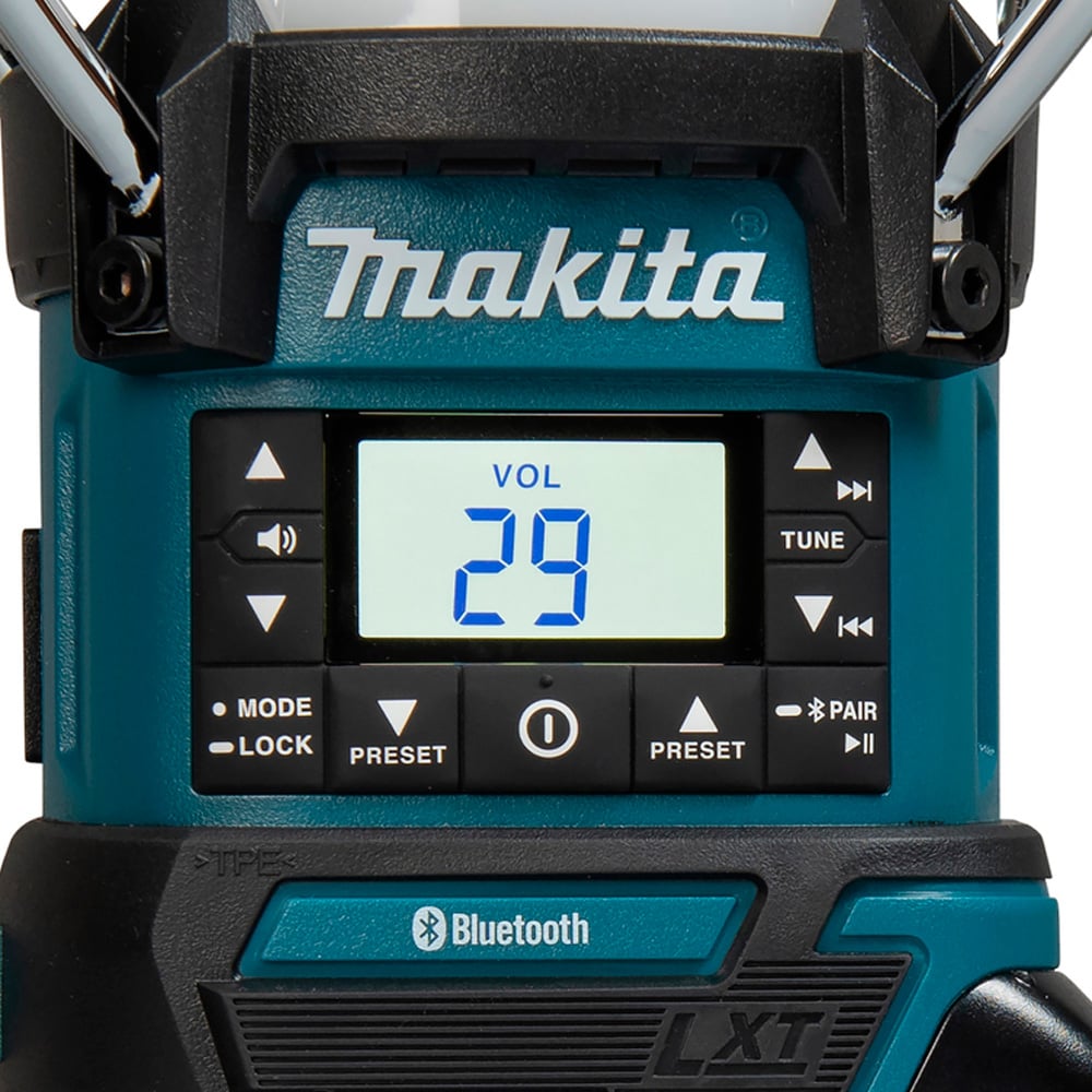 RADIO CON LINTERNA MAKITA 3 TONOS DE LUZ 18V SIN BAT DMR057 - 3