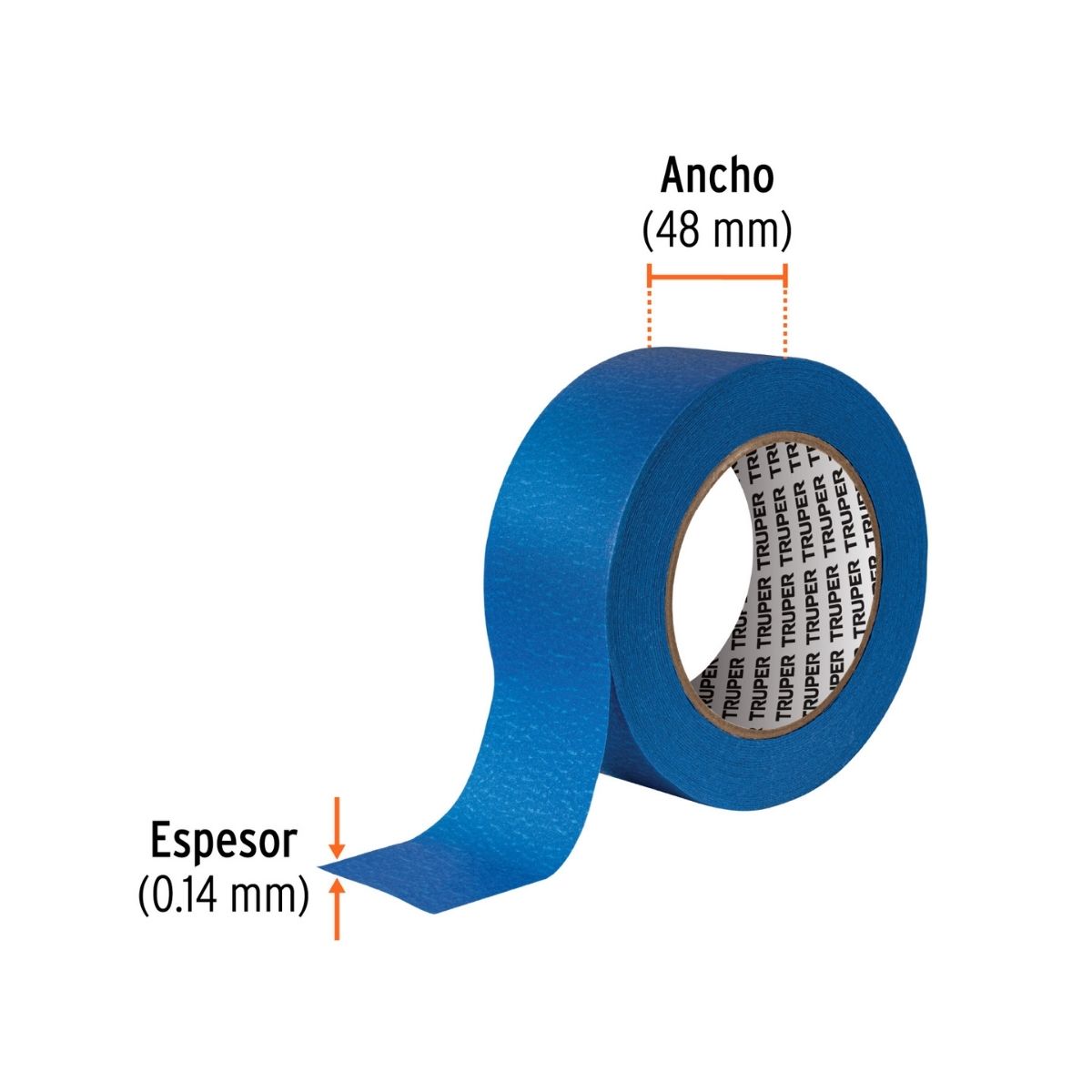MASKING TAPE AZUL 2' TRUPER MSK-2A - 3