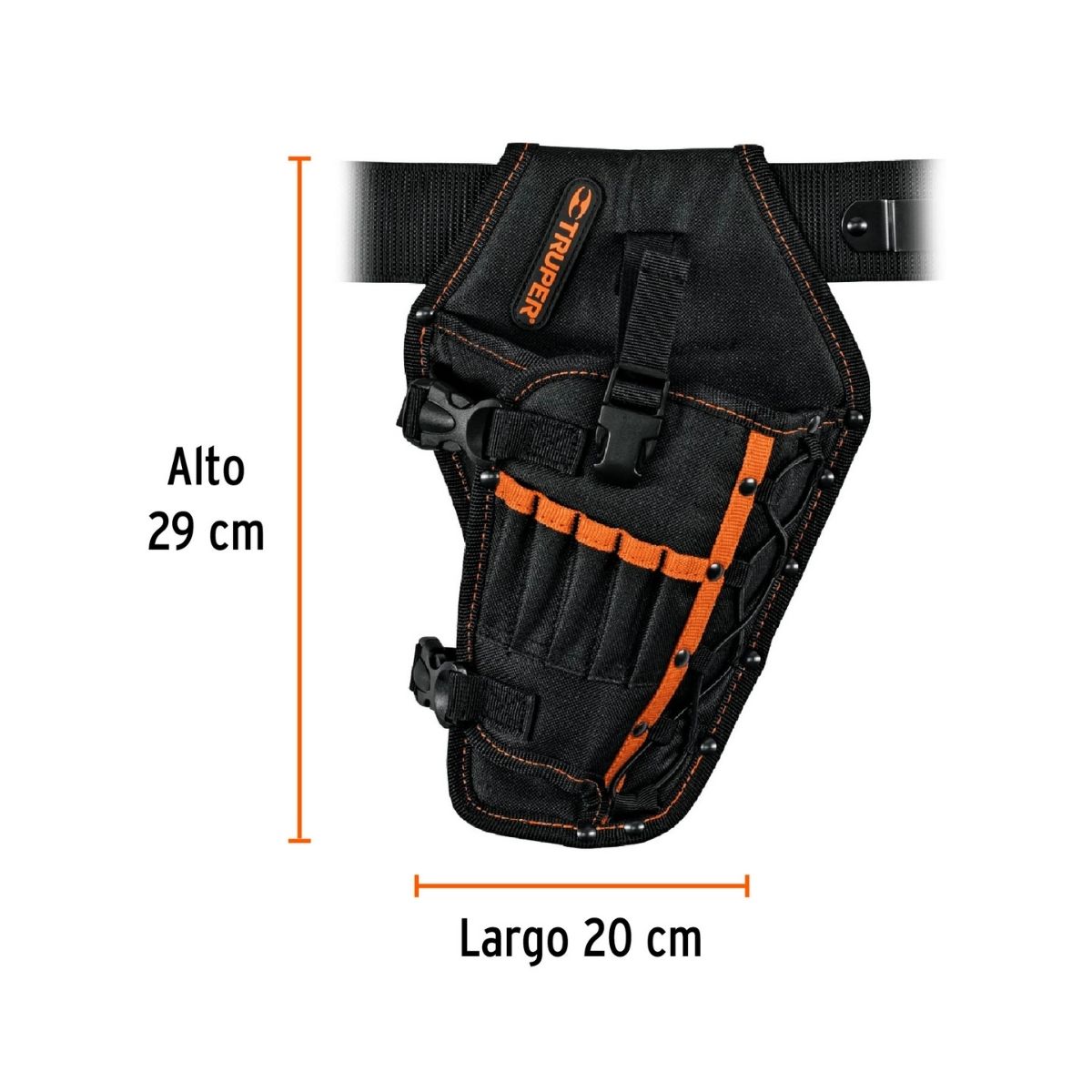 PORTA TALADRO 5 COMPARTIMENTOS TRUPER POT-5B - 4