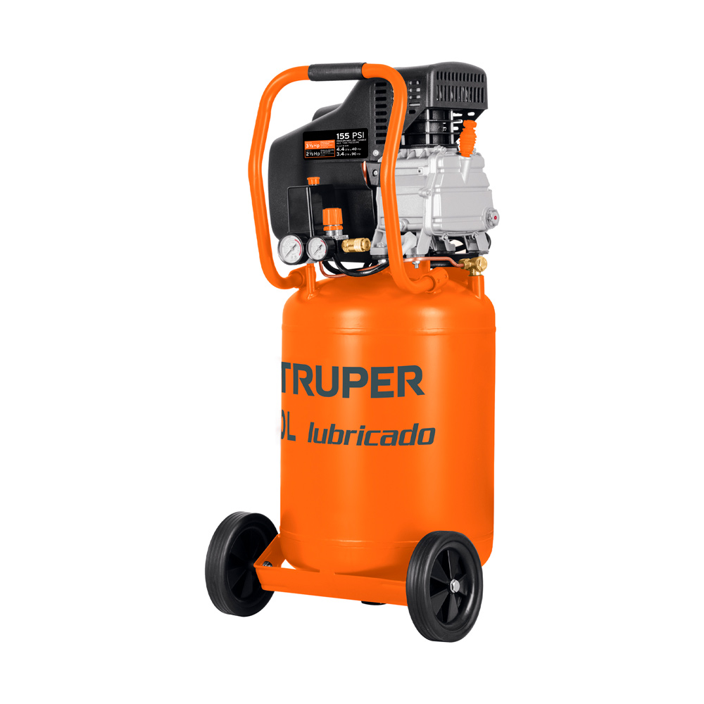 COMPRESORA VERTICAL 50L 3.5HP TRUPER COMP-50LV-260 - 1