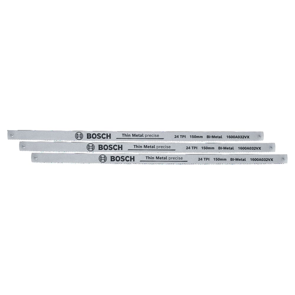 HOJAS PARA SIERRA DE ARCO 150 MM X 3 PZ (24 DPP) - 1