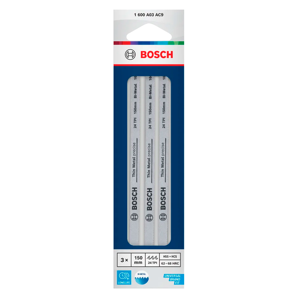 HOJAS PARA SIERRA DE ARCO 150 MM X 3 PZ (24 DPP) - 3