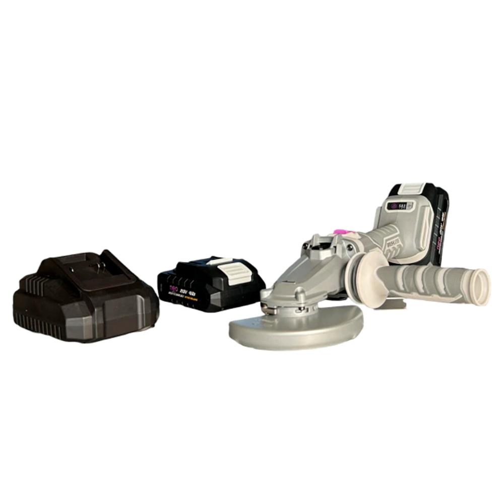AMOLADORA 20V NEO + BAT 4AH + CARGA. + MALETA A1215/20K2-4 - 1