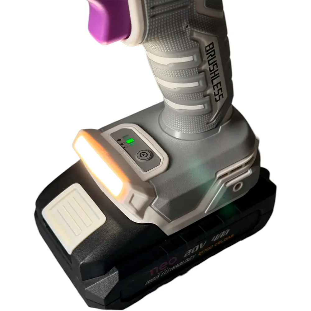 TALADRO 1/2 20V NEO 80NM + 2 BAT 4AH + CARGADOR T1280/20K2-4 - 4