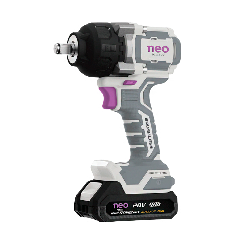 LLAVE DE IMPACTO BL 20V 1000 NM + BATERÍA 4.0 AH + CARGADOR - 1