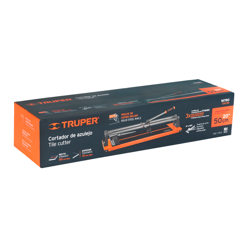 CORTAPISOS DE MAYÓLICA DE 20' 51 CM TRUPER - 4