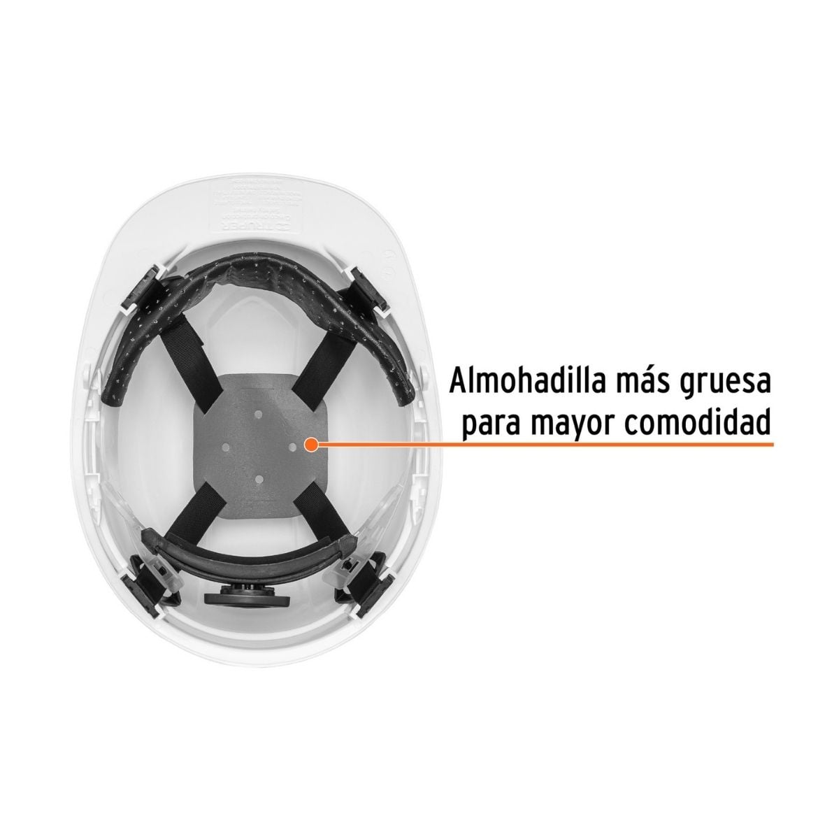 CASCO SEGURIDAD BLANCO TRUPER CAS-B - 2