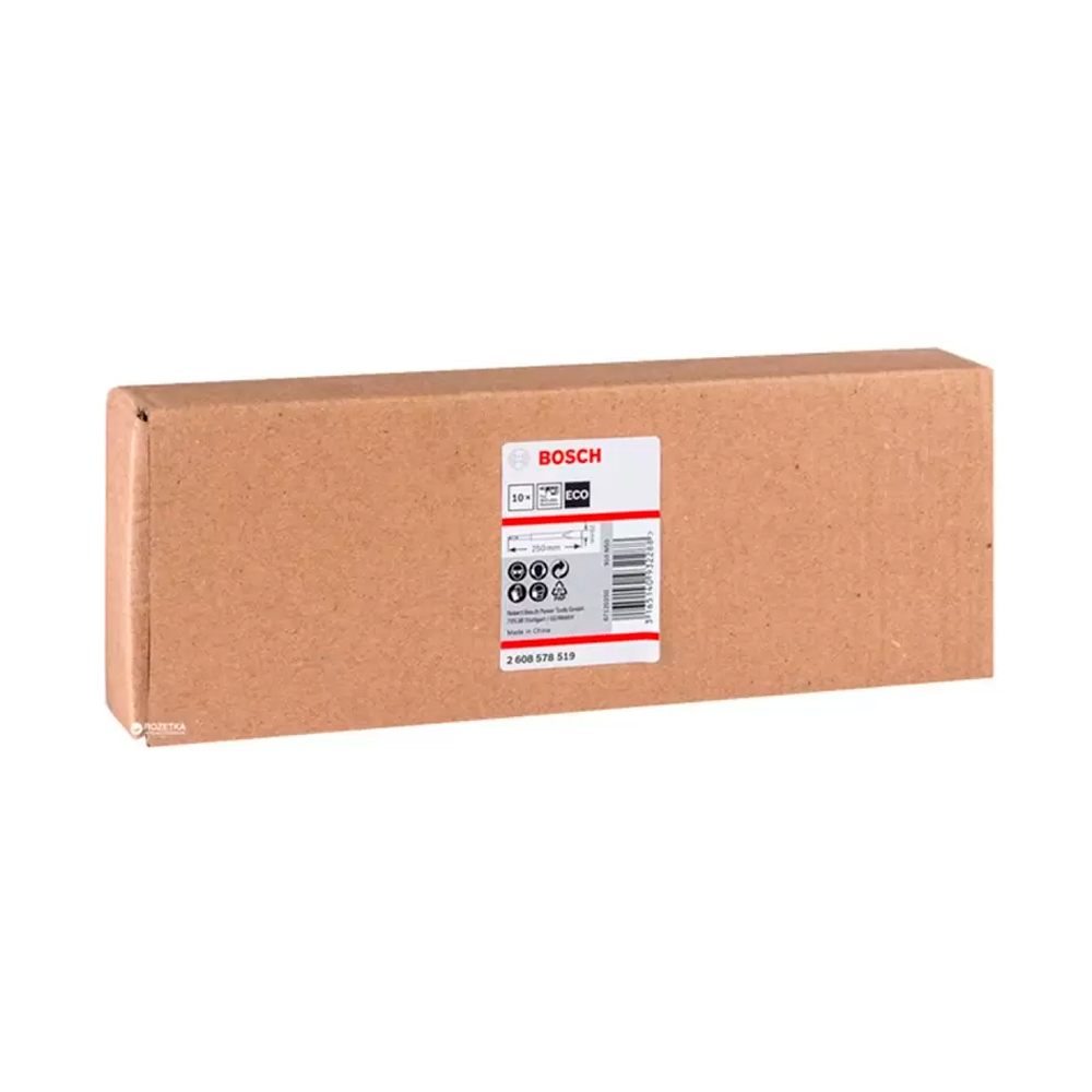 CINCEL PLUS PLANO 250 MM ECO BOSCH X 10 UNIDADES - 4
