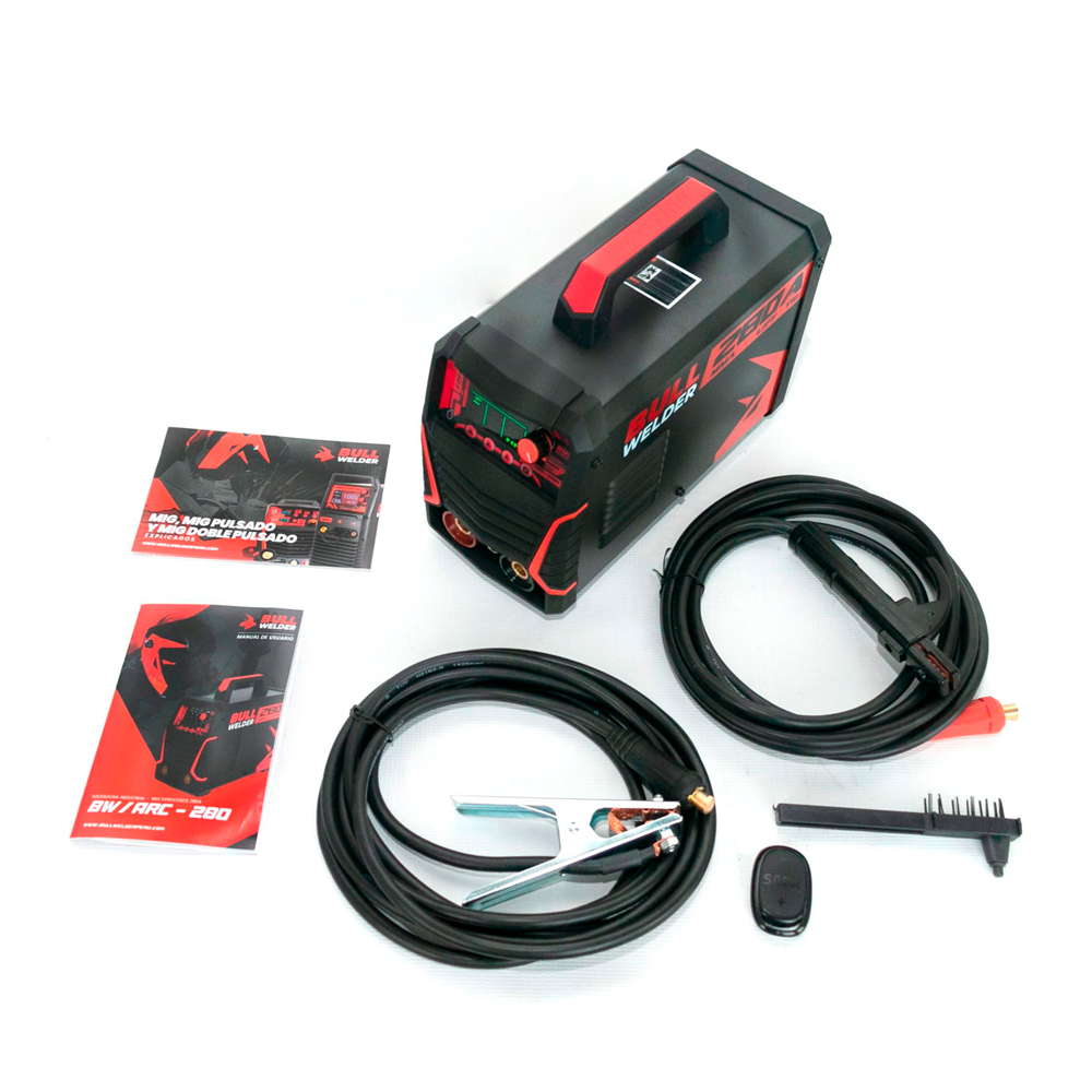 SOLDADORA INVERTER ARCO 280A BW/ARC-280TL BULL WELDER - 5