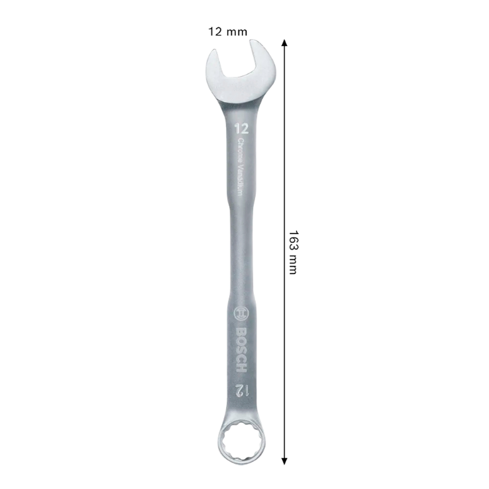 LLAVE COMBINADA 12 MM X 163 MM BOSCH - 3