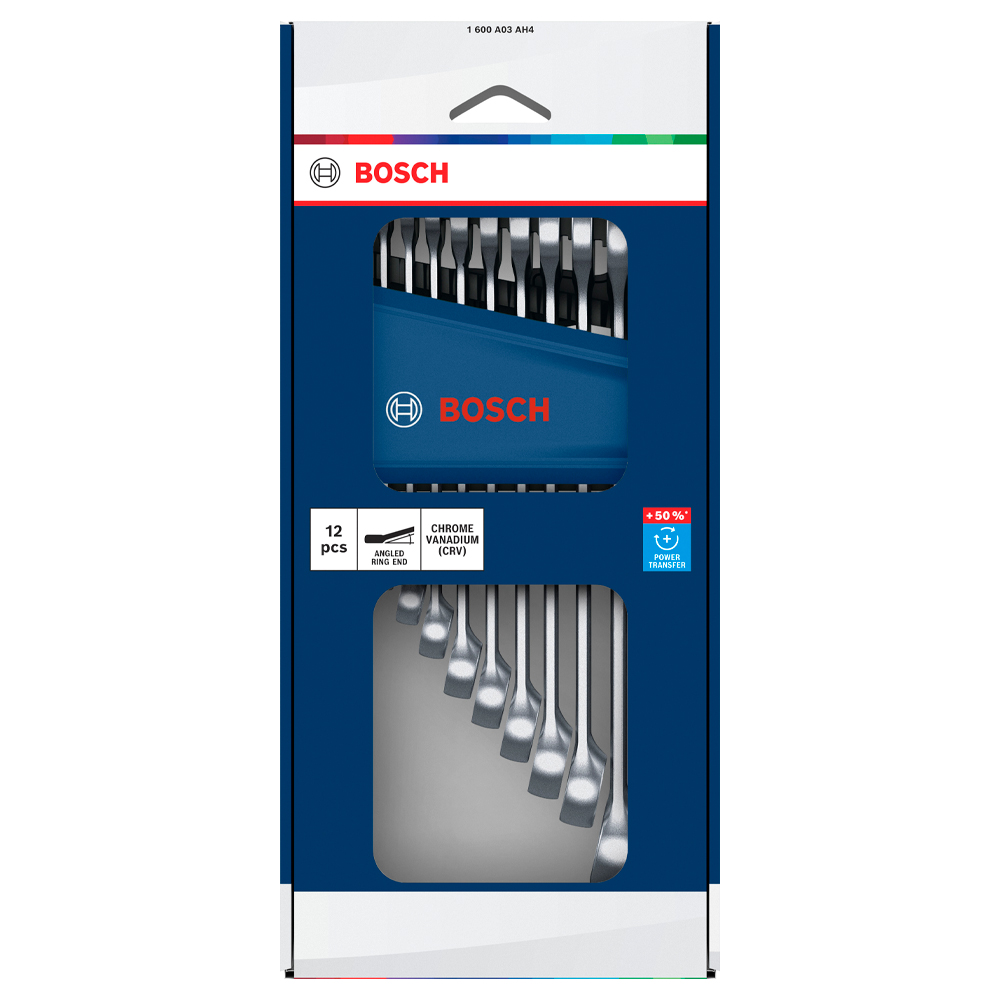 JUEGO LLAVE COMBINADA BOSCH 6-19 MM X12 PZ - 1