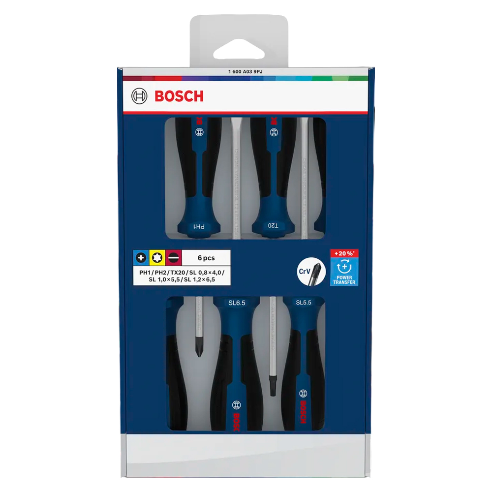 JUEGO DESTORNILLADOR BOSCH PH/TX/SL X6 PZ - 2