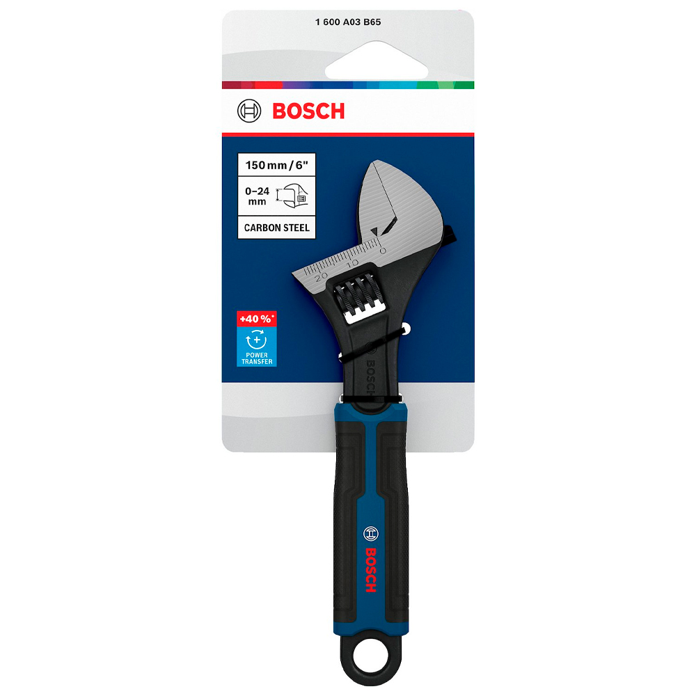 LLAVE AJUSTABLE BOSCH 150 MM / 6' (0-24) - 2
